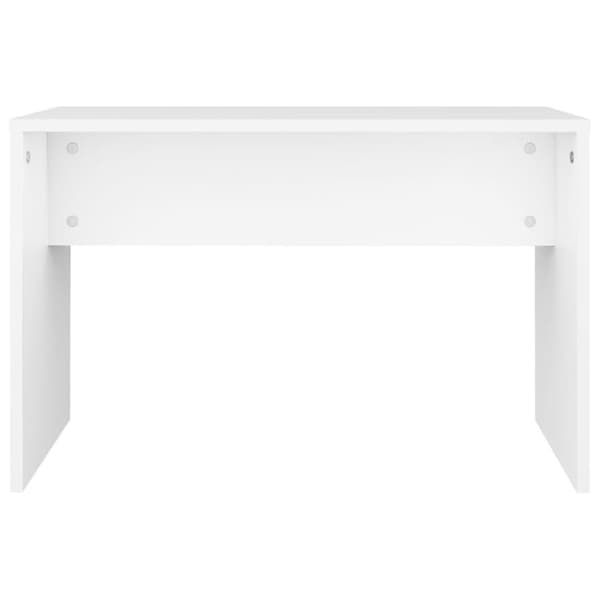 vidaXL Meikkijakkara valkoinen 70x35x45 cm tekninen puu