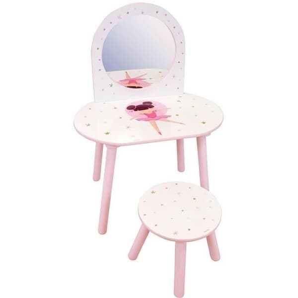 Cooff med pall - Ballerina Dancer - Fun House - H.48 X L.60 X D.40 / H.27 X L.28 X D.28 cm