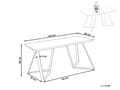 Miniatyrbillede 3 af 6: Spisebordsbænk Lyst Træ sort 120 x 40 cm Bænk til Spisebord Køkkenbænk til Entre Trænbænk Lille Plankebænk