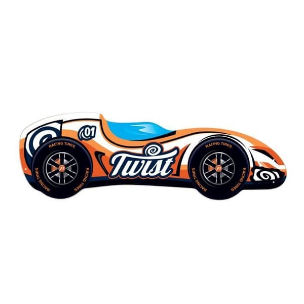 Formel 1 bilsäng - TWIST + 140x70 madrass