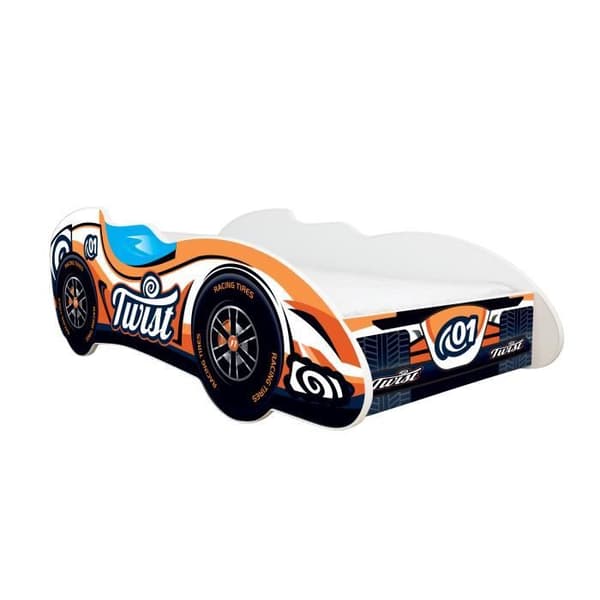 Formel 1 bilsäng - TWIST + 140x70 madrass