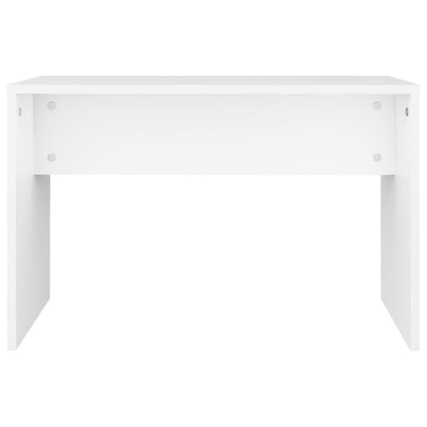 vidaXL Sminkpall vit 70x35x45 cm konstruerat trä -  Sminkpallar