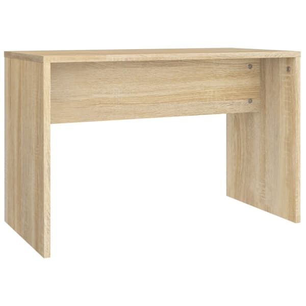 The Living Store skammel til makeupbord 70x35x45 cm konstrueret træ sonoma-eg -  Pyntebænke