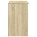 Miniatyrbilde 7 av 11: vidaXL Sminkebord med speil sonoma eik 73x46,5x120 cm