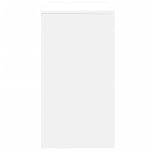 vidaXL Sminkbord med pall vit 60x40x113,5 cm