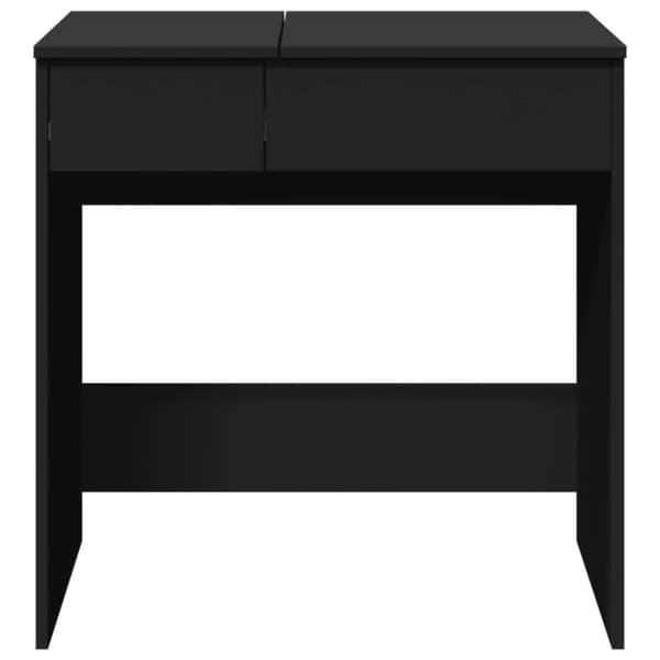 vidaXL Peilipöytä musta 73x46,5x120 cm