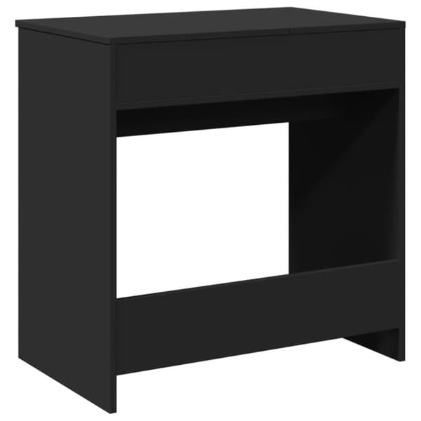 vidaXL Peilipöytä musta 73x46,5x120 cm