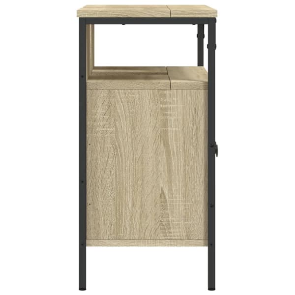 underskab til håndvask 60x30x60 cm konstrueret træ sonoma-eg