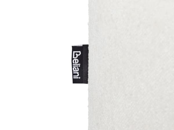 Oppbevaringsbenk for Soverom Off-White Polstret Treben Sete i Gangen med Oppbevaring