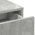Miniatyrbillede 9 af 11: vidaXL Beton Grå Beton Effekt Træ 50 x 41 x 140 cm Spejl