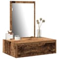 Miniatyrbild 3 av 11: vidaXL Gammalt trä 60 x 40 x 70 cm Förvaring Sminkbord Rektangulär