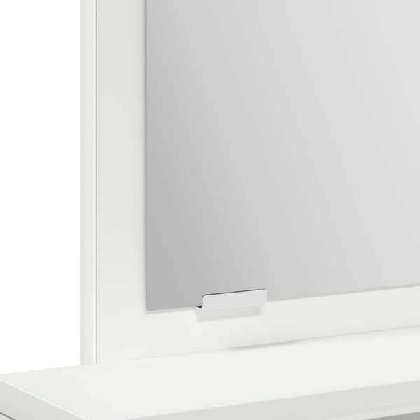 vidaXL Hvid MDF 50 x 41 x 140 cm Vanity Unit Rektangulær Moderne