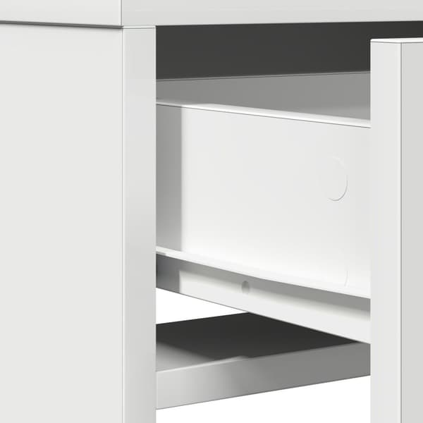 vidaXL Hvid MDF 50 x 41 x 140 cm Vanity Unit Rektangulær Moderne