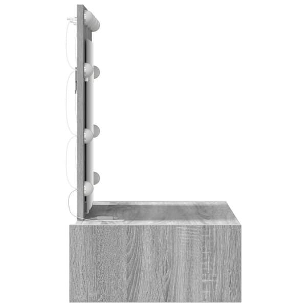 vidaXL Grå sonoma Ingeniørtræ 60 x 40 x 70 cm Opbevaring