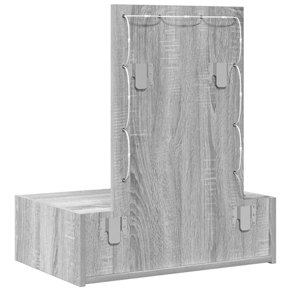 vidaXL Grå sonoma Ingeniørtræ 60 x 40 x 70 cm Opbevaring