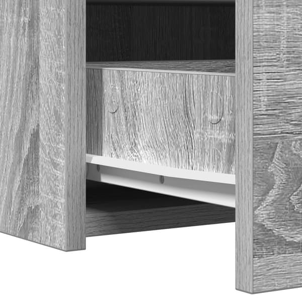 vidaXL Grå sonoma Ingeniørtræ 60 x 40 x 70 cm Opbevaring