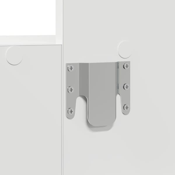 vidaXL Vit MDF 60 x 40 x 70 cm Sminkbord Rektangulär Modern Spegel