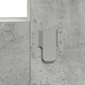 Miniatyrbillede 10 af 11: vidaXL Beton grå Træ Medium Spejl Sminkebord Rektangulær Moderne