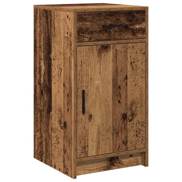 vidaXL Sæt af 2 Gammelt træ Træ Kompakt Hylder Dressing Table
