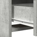 Miniatyrbillede 10 af 11: vidaXL Sæt af 2 Beton grå MDF med beton effekt Kompakt Opbevaring