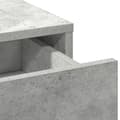 Miniatyrbillede 8 af 11: vidaXL Sæt af 2 Beton Grå Konstrueret træ, Sikkerhedsglas Standard