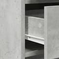 Miniatyrbillede 10 af 11: vidaXL Sæt af 2 Beton Grå Konstrueret træ, Sikkerhedsglas Standard