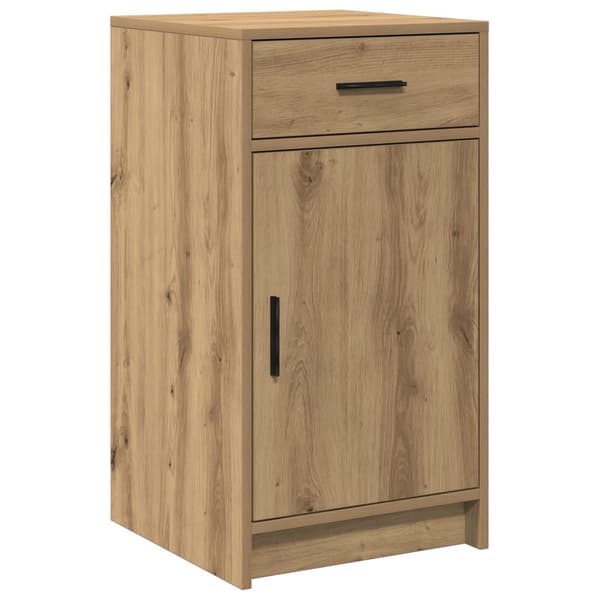 vidaXL Sæt af 2 Artisan eg Konstrueret træ Medium Dressing Table