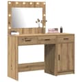 Miniatyrbillede 1 af 11: vidaXL Sæt af 2 Artisan eg Konstrueret træ Medium Dressing Table