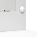 Miniatyrbild 9 av 11: vidaXL Set om 2 Vitt MDF Medium Smyckebord Rektangulär Samtida