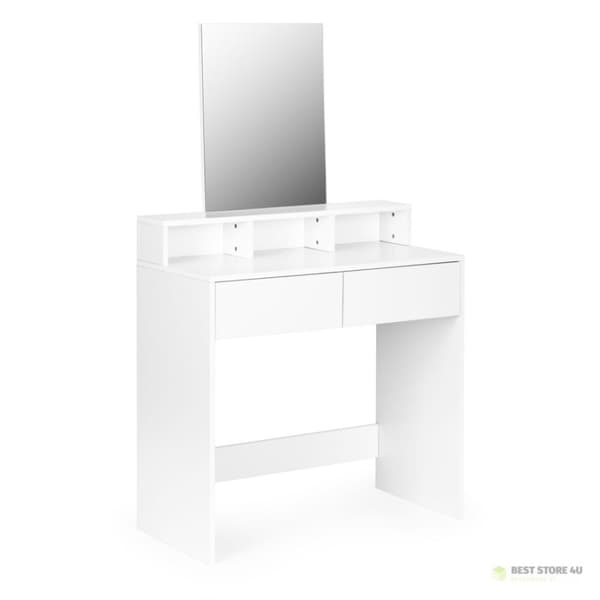 Stora moderna sminkbord med spegel och lådor ModernHome