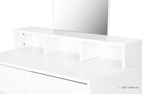 Stora moderna sminkbord med spegel och lådor ModernHome