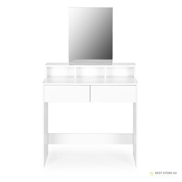 Stora moderna sminkbord med spegel och lådor ModernHome