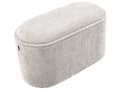 Miniatyrbilde 7 av 10: Oppbevaringsbenk for Soverom Grå Chenille Polyester Polstring Moderne Design Solid Farge Stue Møbler