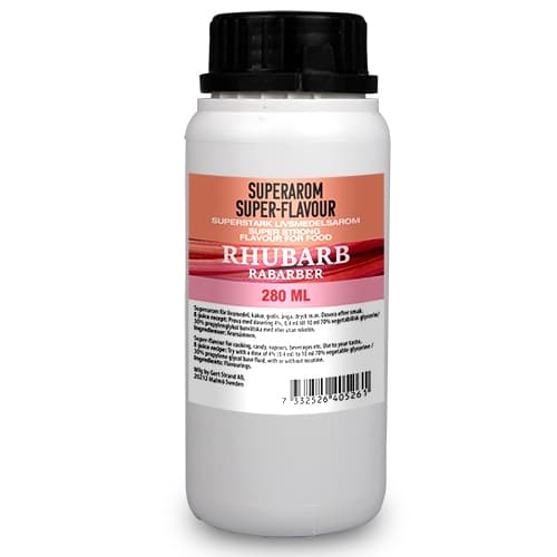 Superarom Rabarber 280 ML