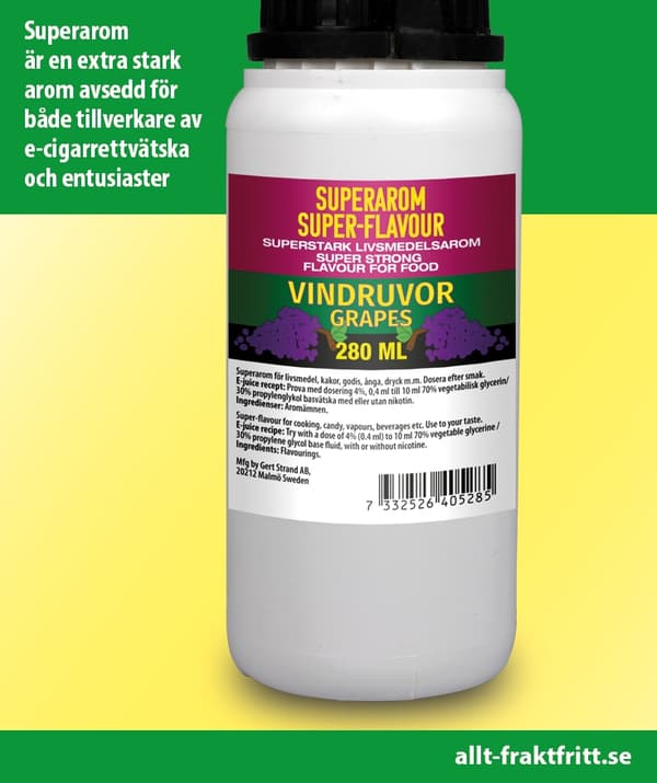 Superarom Vindruvor  280 ML