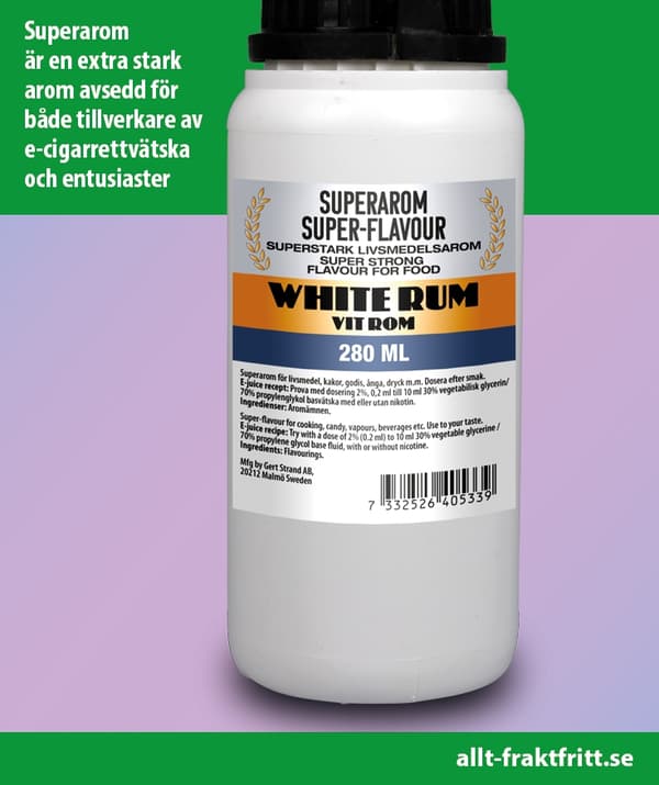 Superarom Rum white  280 ML