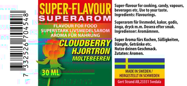 Superarom Hjortron 30ML