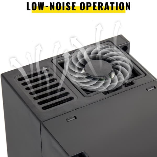 4KW 380V frekvensomriktare med oberoende kontrollpanel, 3-fas in/utgång, sinusvågsstyrningssystem, effektiv kylning, med flera skydd