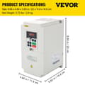 Pikkukuva 5 / 11: Taajuusmuuttaja 2,2/3/4/7,5 kW - Siniaalto PWM, digitaalinäyttö ja hiljainen toiminta, suuri voimahetki
