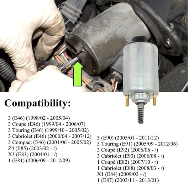 Motor VVT Variabel Valvetronic Motor Aktuator, Kompatibel med BMW 1, 3 X1 X3 Z4 Serien