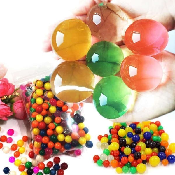 50g Gigantiske Fargede vannperler / Vannkrystaller 4-5cm