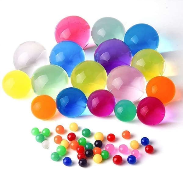 50g Gigantiske Fargede vannperler / Vannkrystaller 4-5cm