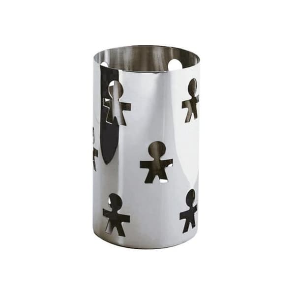 Mittensedel - Alessi - AKK09 - Rostfritt stål 18/10 - Ø9.00 cm - H.15.00 cm