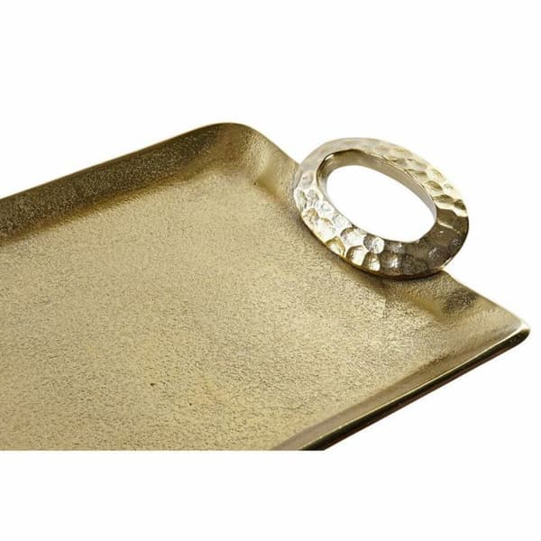 Bordsdekoration - mittpunkt Heminredning Dkd Mittpunkt i gyllene aluminium (54 x 23 x 4,5 cm)