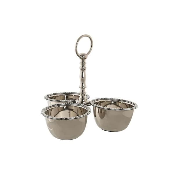 mittstycke 24 x 24 x 18 cm silverkrom