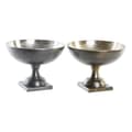 Miniatyrbild 1 av 3: mittstycke 25 x 25 x 19 cm silver guld modern (2 enheter)