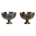Miniatyrbild 1 av 2: modernt guld silver mittstycke 25 x 25 x 18 cm (2 enheter)