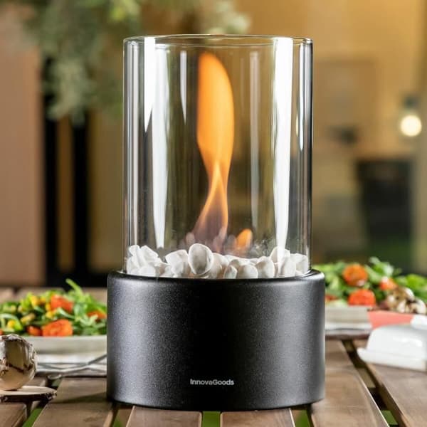 Dekorativ Bioetanol Bord Eldstad Heatfir InnovaGoods