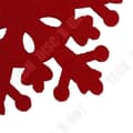 Miniatyrbild 2 av 3: TD® 4-delad Snowflake Deco/Bordsdekor/ Julbordsunderlägg/ Semesterdekor/ Bordsunderlägg