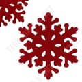 Miniatyrbild 1 av 3: TD® 4-delad Snowflake Deco/Bordsdekor/ Julbordsunderlägg/ Semesterdekor/ Bordsunderlägg